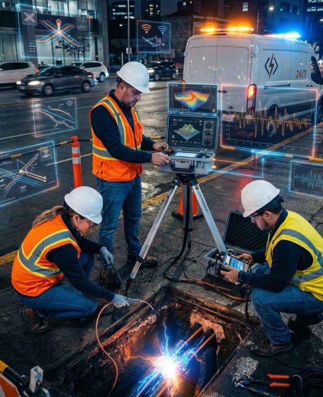 Underground MV/HV Cable Fault Location